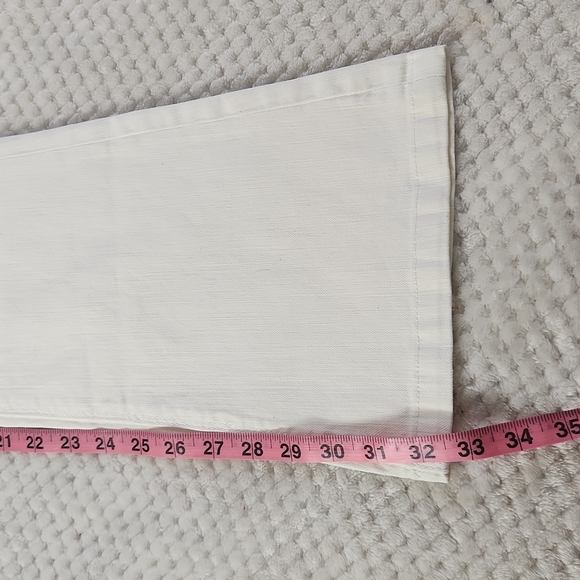 NEW YORK & COMPANY WHITE WOMENS JEANS  SIZE 10 NEW WITH TAGS - Picture 10 of 11